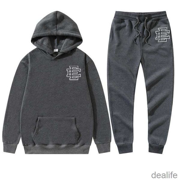 

hoodie designer ee eric emanuel hoody mens womens tracksuits cotton pullover hooded fashion brand loose sweatshirt lovers clothing sports f, Black