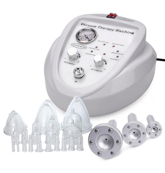 

buttocks lifter cup vacuum breast enlargement therapy cupping machine bigger butt hip enhancer machine9265313, Black;white