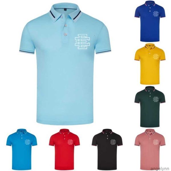 

shitr ee mens t-shirts eric emanuel polo shirt classic lapel short sleeved brand casual fitness tees womens t-shirt summer street fashion 8, White;black