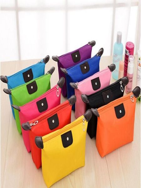

makeup case bag ladies large capacity portable cosmetic storage professional women travel makeup bag 10 colors 515084