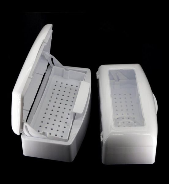 

manicure plastic tray sterilizing box disinfection cosmetology tool disinfectant disc nail disinfectant9261825