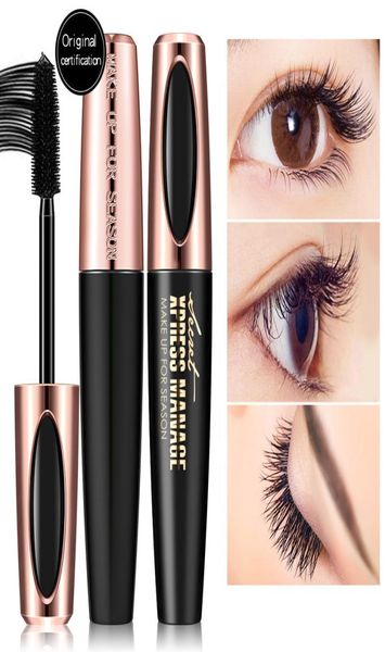 

macfee long curling mascara makeup eyelash black waterproof fiber mascara eye lashes makeup 4d silk fiber lash mascara8758489