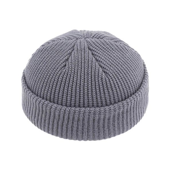 

knitted hats for women skullcap men beanie hat winter retro brimless baggy melon cap cuff docker fisherman beanies hats for men6126410