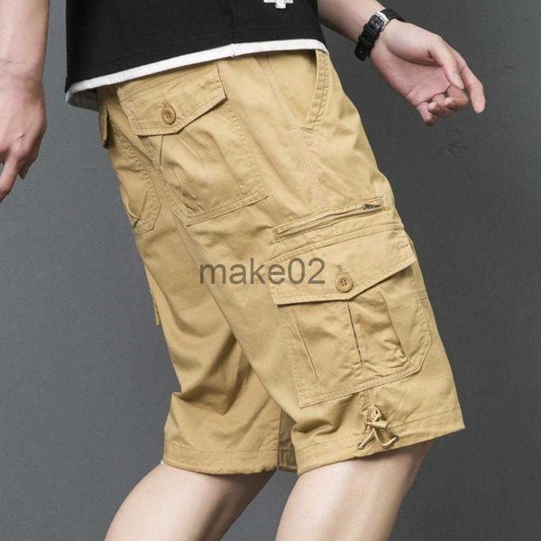 

men's plus size shorts summer cargo shorts men camouflage camo casual cotton multipocket baggy bermuda streetwear hiphop military tacti