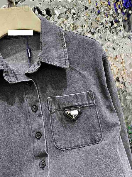 

women's jackets designer autumn denim shirt jacket sweaters q0wy, Black;brown