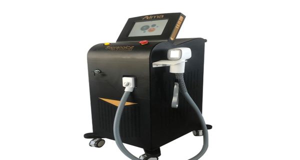 

igh power diode 808 laser hair removal wavelength 1000w 1200w diode laser hair removal big spot 20 million ss3837182, Black