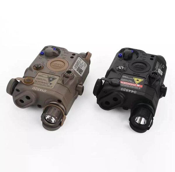 

tactical high lumen flashlight airsoft element airsoft la5c peq 15 uhp appearance red ir laser ex3963189727