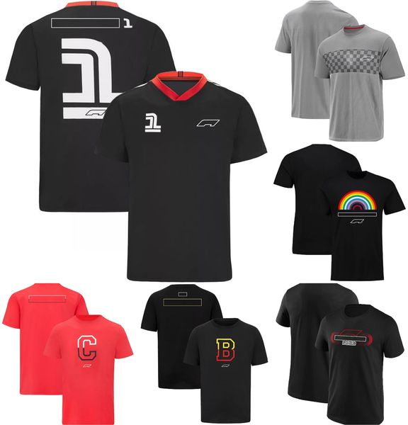 

2023 f1 t-shirt summer formula 1 men's team t-shirt racing fashion plus size jersey short sleeve casual brand men's sport t-shirts