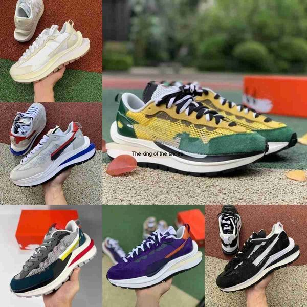 

casual shoes sacais x vaporwaffle 3.0 pegasus ldv waffle mens womens running shoes daybreak dark iris sesame blue void black gum sail summit