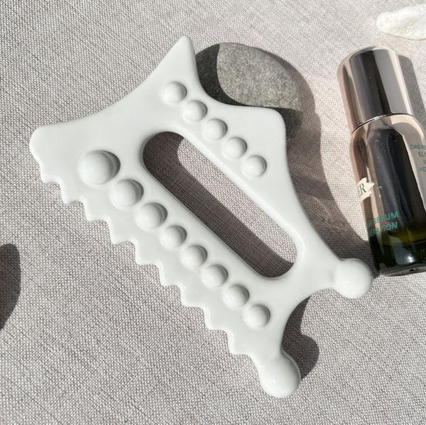 

portable ceramic gua sha massage tool body massagers guasha scraping board face lifting beauty health tighten skin care