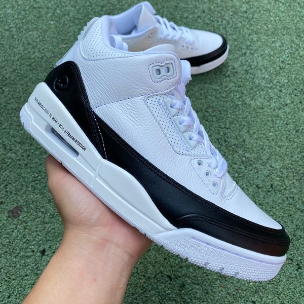 

authentic 3 men basketball shoes fragment design x jumpman 3s sp white black outdoor lifestyle designer sneakers ship with box