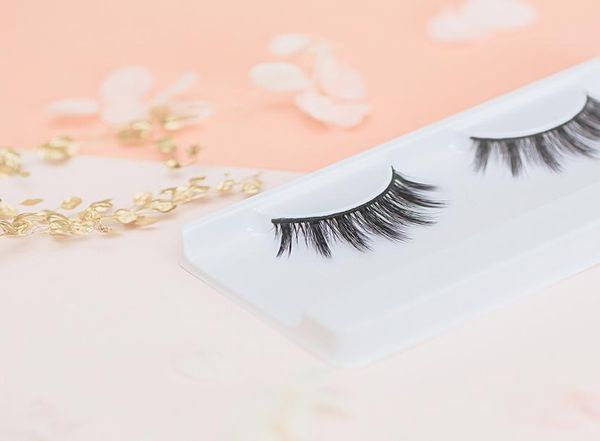 

reusable 25 times 3d silk faux mink lash no glue needed selfadhesive eyelash with spare strips7932172