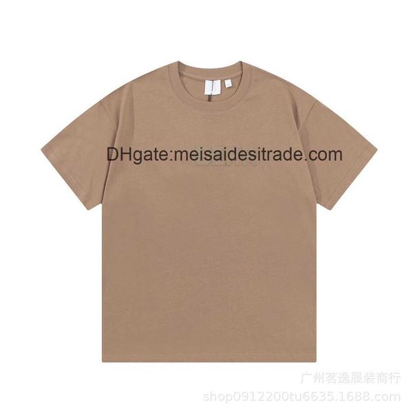 

aaaaa designer luxury t-shirt bur brand the correct version bu family classic single row foam printed letter t-shirt is versatile for lovers, White;black