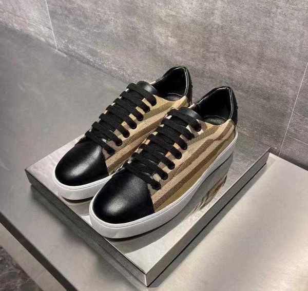 

men designer sneakers striped vintage sneaker women platform casual shoes season shades flats trainers classic outdoor shoe walking shoes wi, Black