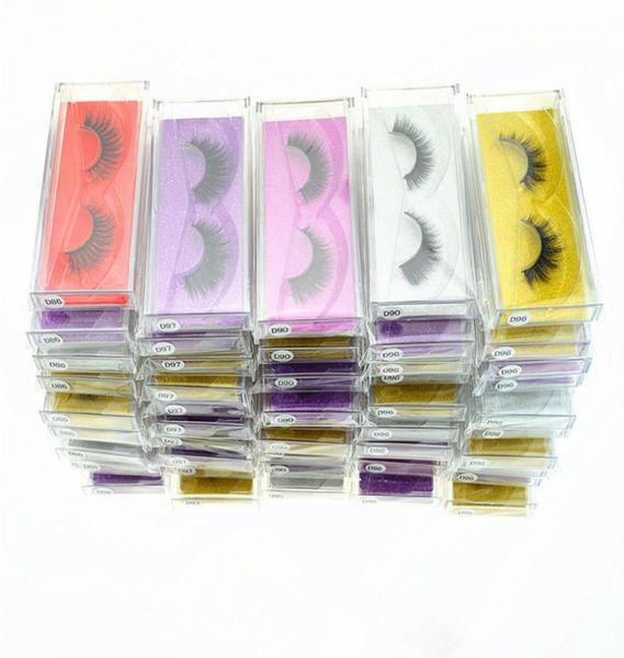 

mink eyelash false eyelashes natural long fake eyelash extension thick cross faux 3d mink eyelashes eye makeup 7254613