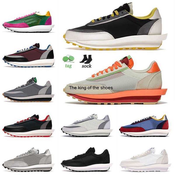 

new quality casual shoes blazer vaporwaffle mens women bright citron clot net orange black gum pegasus smoke grey nylon white outdoor sneake