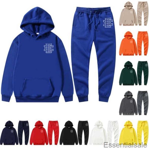 

womens mens designer ee hoodies tracksuits eric emanuel sweatershirts streetwear pullover clothing loose hooded jumper oversized style 0baa, Black