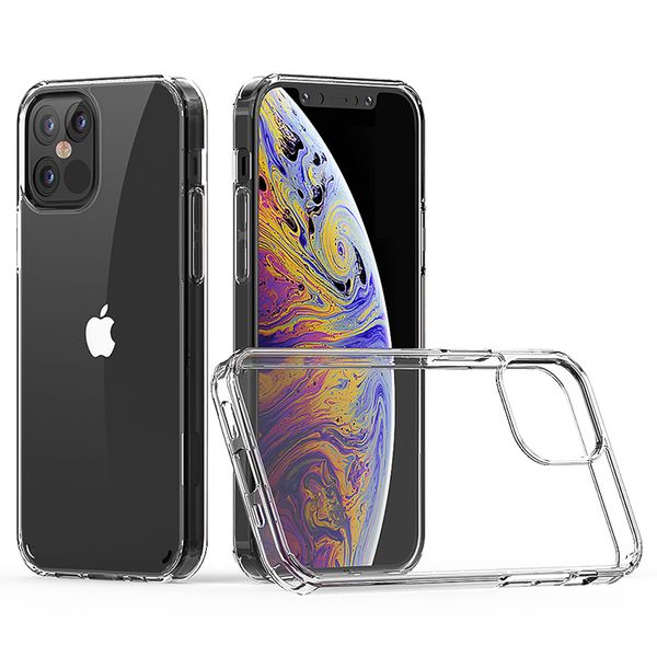 

for iphone 15 14 13 pro max mini 12 11 7 8 plus cell phone cases transparent clear for samsung a53 a34 a24 a14 1.5mm tpu acrylic case