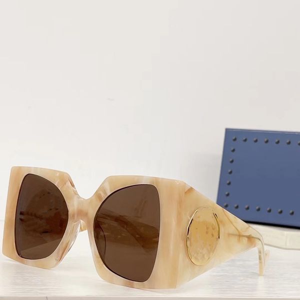 

fashion design sunglasses 1254 square frameless connection lens retro eyewear trendy and versatile style uv 400 protective glasses quali, White;black