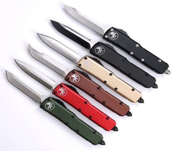

whole cnc d2 steel t6061 handle a14 utx85 ut121 bm3300 bm3500 camping automatic knife benchmade knife edc tool for hunting p1445234
