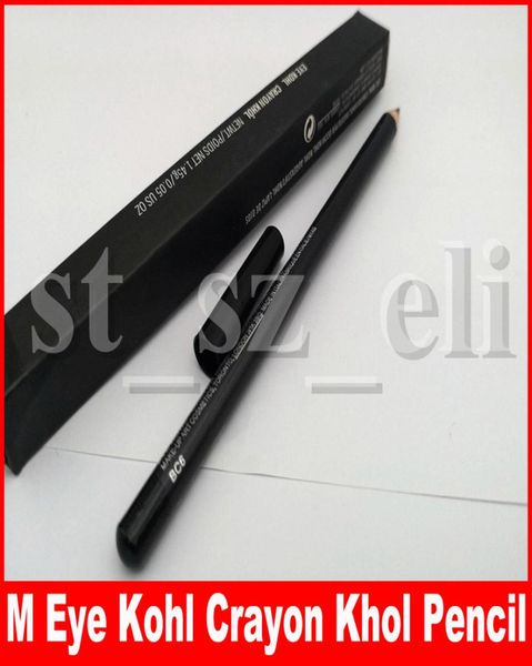 

m eye makeup kohl crayon pencil eyeliner pencil 145g cool black eye liner pen5809495