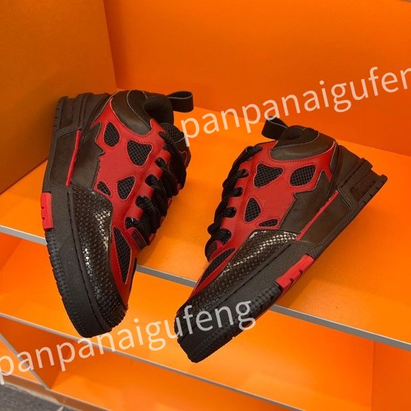 

new luxurys designer casual shoes for men sneakers fashion running sports shoes breathable non-slip walking women casual loafers sneaker, Black
