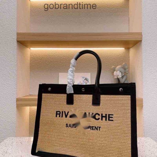 

luxurys hands outlet handbag bags women 2023 river lady shopping canvas rive wholesale gaucher leather super large capacity travel for men a