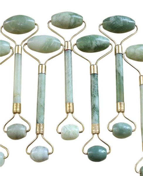 

1 pcs portable pratical facial massage roller natural jade anti wrinkle face slimming shaper body foot relaxation beauty tool3880153