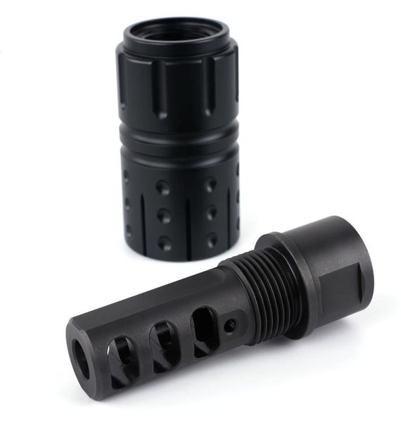 

steel 308 muzzle brake 762 m18x1rh with 1316x16 sleeve 7075 aluminium2647064