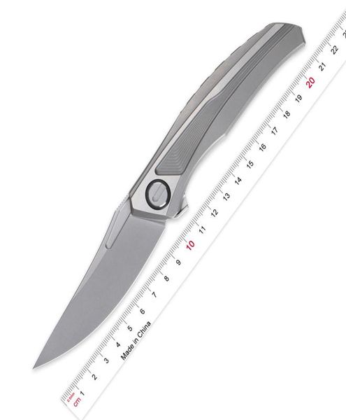 

green knives d2 titanium fruit survive flipper handle folding knife tools camping hunting blade pocket thorn edc quantum outdoor h8023269