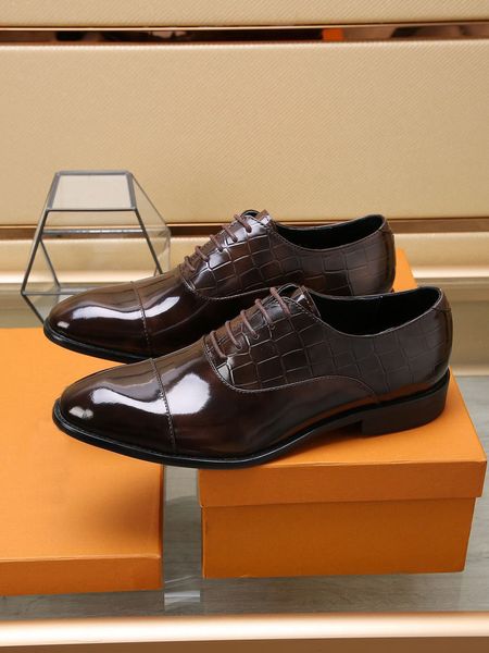 

2023 men's fashion designer dress shoes male fashion casual nightclub flats brand wedding party formal loafers size 38-45, Black