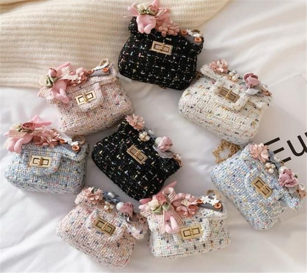 

kids fashion bags little girl handbags with chain children messenger bag mini purse teenager shoulder bag cute christmas 5731526, Black
