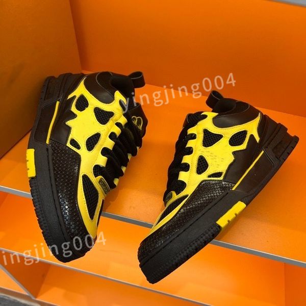 

new men's trainers designer man's casual shoes quality men lace-up sneakers outdoor runing sport shoe fashion mens basketball shoe, Black