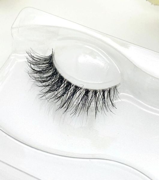 

mink eyelashes 0810cm 3d mink false eyelash natural full strip transparent band lashes cilios posticos invisible band lashes5919074