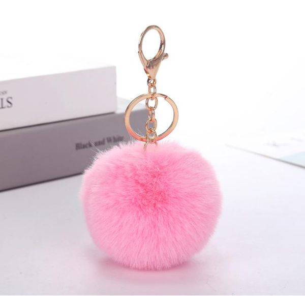 

bear plush pendant lady039s bag ornament imitation rabbit hair ball keychain pendant ladies luggage pendants artificial jewelry9159977