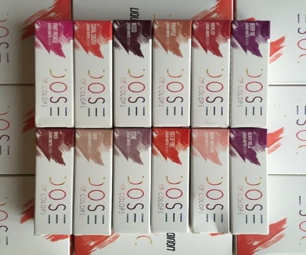 

dhl 60pcs arrival dose of colors liquid matte lipstick waterproof lip gloss lipgloss various colors matte lip gloss5783497