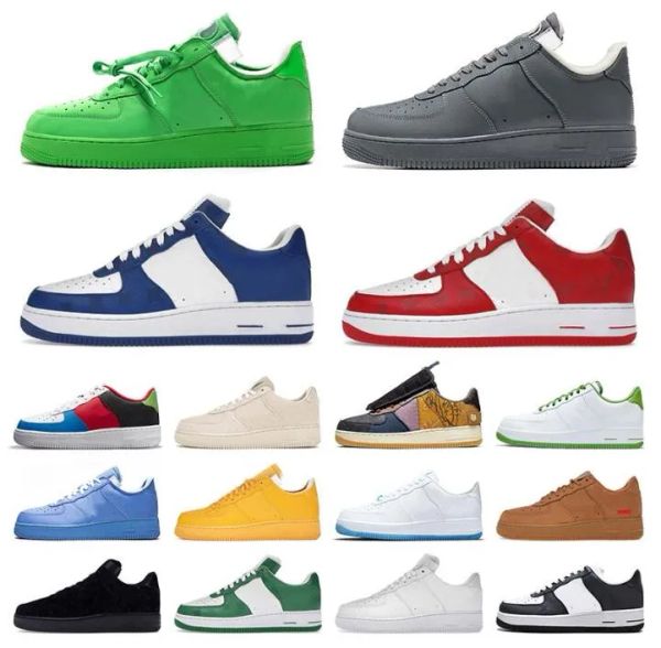 

new fashion casual shoes men women shadow air''force 1 running shoes classic utility triple white black neon red chaussures mens t