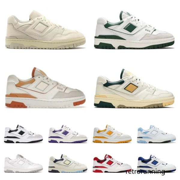 

new fashion designer 550 550s casual shoes cream navy blue white green shadow sea salt varsity gold unc syracuse men women n550 b550 bb550 o, Black