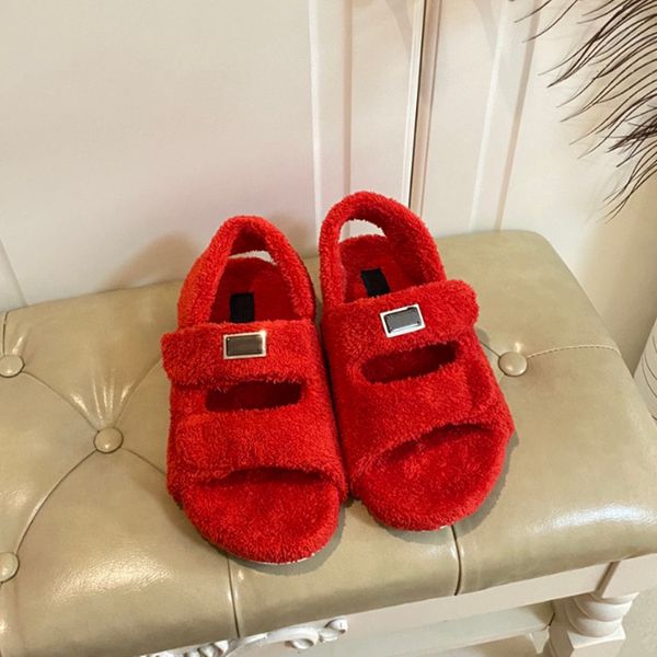

designer summer women's new couple towel shoes casual men's fashion versatile sandals, Black
