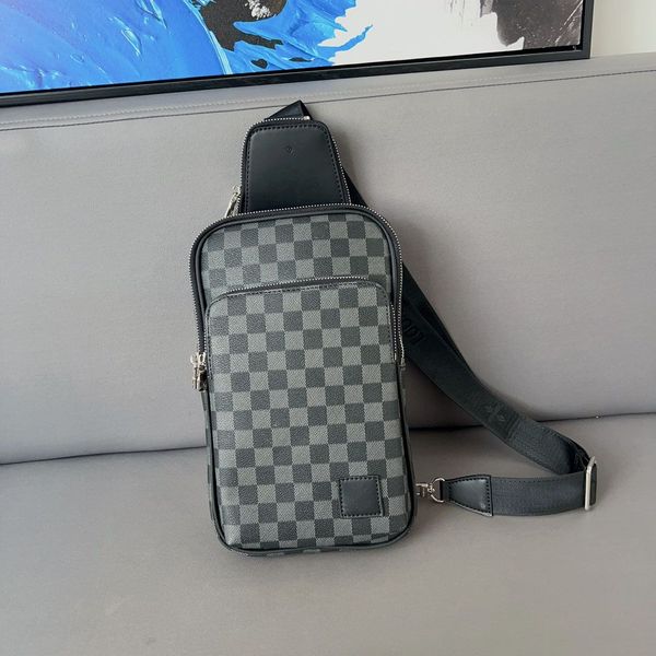 

r zipper bag 7a luxurys quality messenger bag shoulder fashion men's bag wallet leather sports travel outdoor double ch doci