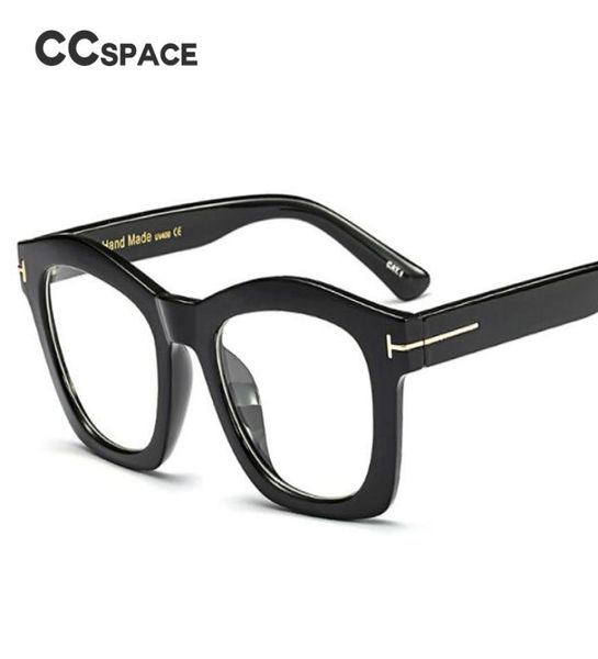 

ccspace lady butteyfly glasses frames for women square t rivet brand designer optical eyeglasses fashion eyewear 450895441662