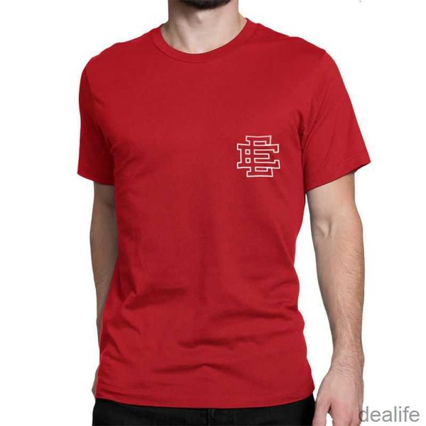 

summer mens 2023 tees ee shirt ins fashion round neck t-shirts brand classic short sleeved eric emanuel tshirt casual breathable letter prin, White;black