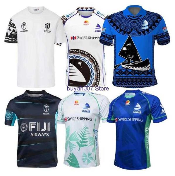 

mjp9 2023 men's rugby jersey fans t shirts fiji newzealand 24 maori airways new flying fijians maglia bshorts vest world cup, White;black