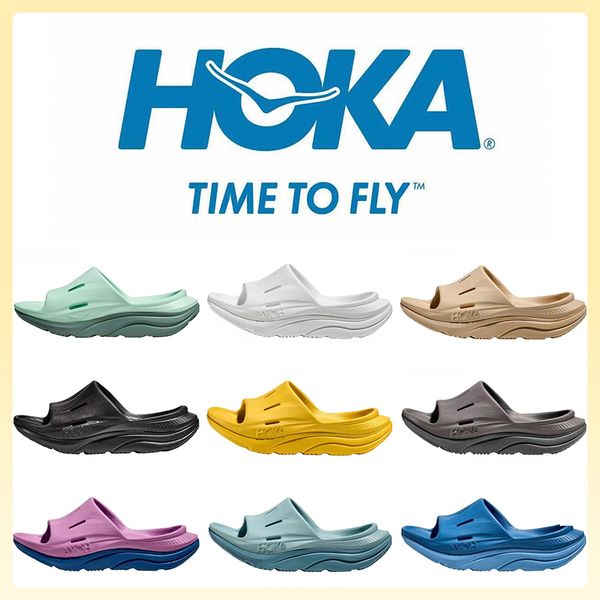 

hoka one one ora recovery slide 3 hokas slippers designer beach sandal black summer slides for men and women