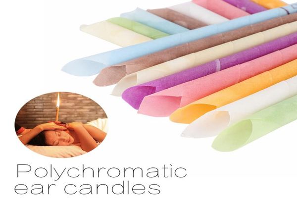 

1 pair coning beewax natural ear candle ears health care treatment wax removal earwax cleaner indiana candling 11296352436