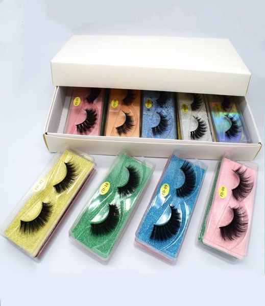 

new 3d mink eyelashes whole 10 styles 3d mink lashes natural thick fake eyelashes makeup false lashes extension in bulk dhl fr4575777