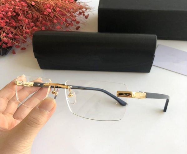

2020 luxury mybac z1196 rimless optical glasses frame for 5619145 for prescription glasses fullset logo case facto7782284