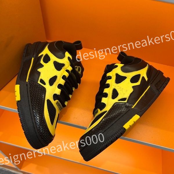 

new r running shoes men sports casual shoes ccity sneaker woman trainer calfskin reflective sneakers, Black