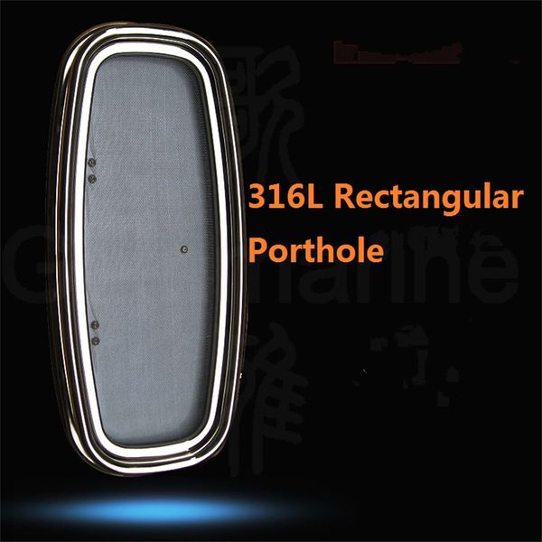 

316l stainless steel rectangular portlight porthole hatch window marine boat