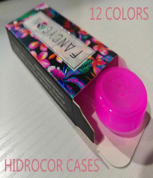 

contactlens caseshidrocor boxes with stickers12colorsclassic contact lenses boxescontacts packagedhl 8728100